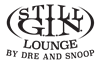 Still G.I.N. Lounge By Dre and Snoop black text logo.